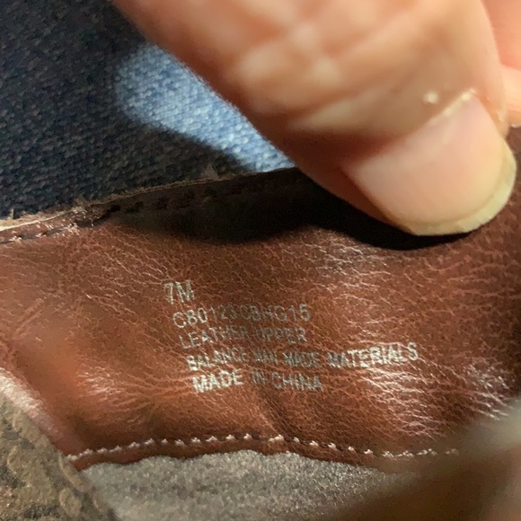 Born Brown leather upper/ lining clogs slip on good condition Size 7M gr8 brand - Picture 9 of 10